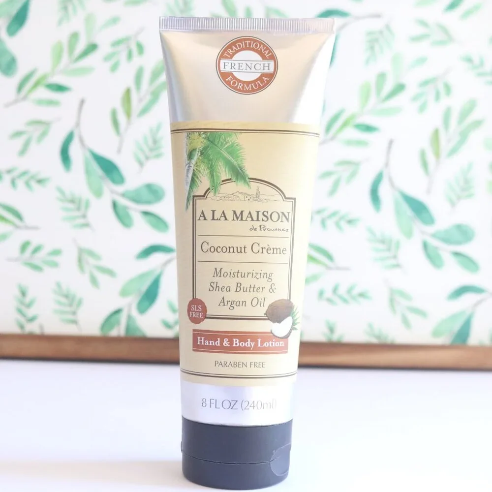 A La Maison | Coconut Crème Moisturizing Shea Butter Argan Oil Lotion Full/Mini - Picture 8 of 16